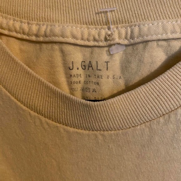 Brandy Melville Rare “Honey” Boxy Cropped Tee - Picture 3 of 4